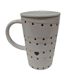 David's Tea Christmas Mug with Lid